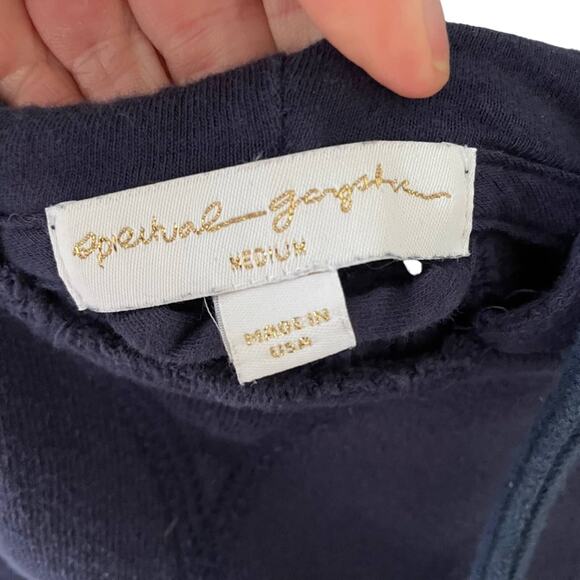 SPIRITUAL GANGSTER X PELOTON Cropped Hoodie Sweatshirt Size M - Picture 3 of 5